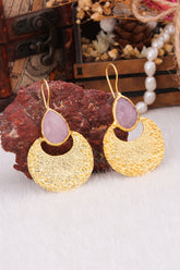 Rose Quartz Earrings